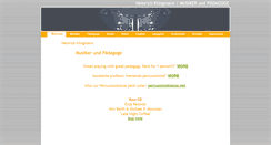 Desktop Screenshot of heinrichklingmann.com